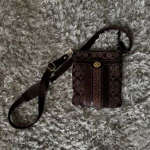 Brown Coach Crossbody Bag